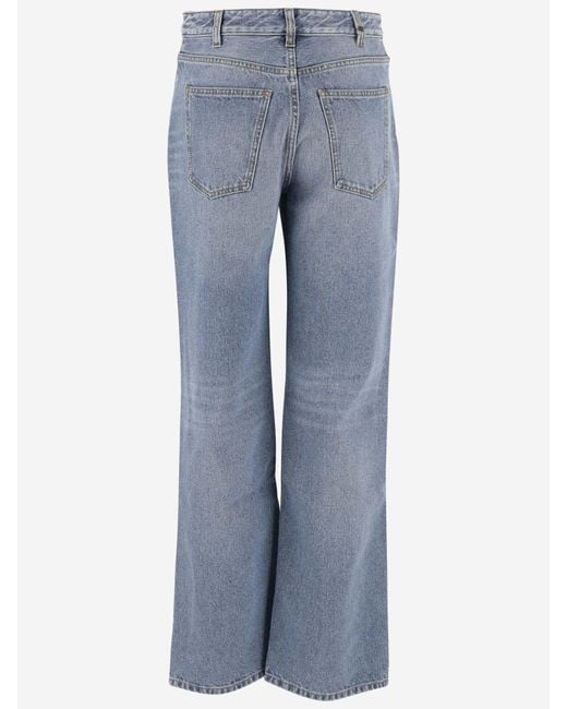 Chloé Blue Straight Leg Jeans
