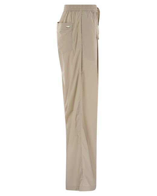 Herno Natural Stretch Nylon Trousers
