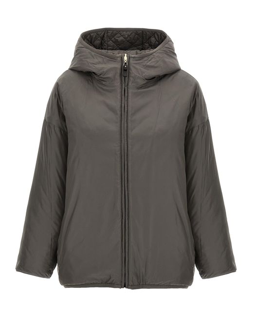 Max Mara Gray Leo Puffer Jackets