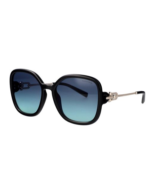 Tiffany & Co Blue Squared Sunglasses 0 Tf4202 U 83429 S