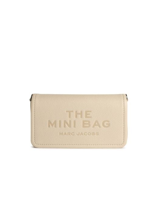 Marc Jacobs Marc Jacobs () Mini Bag In White Lear in het Natural