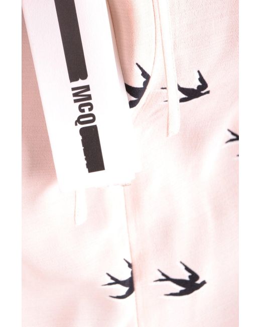 McQ Alexander McQueen Red Dress Mcq Alexander Mqueen