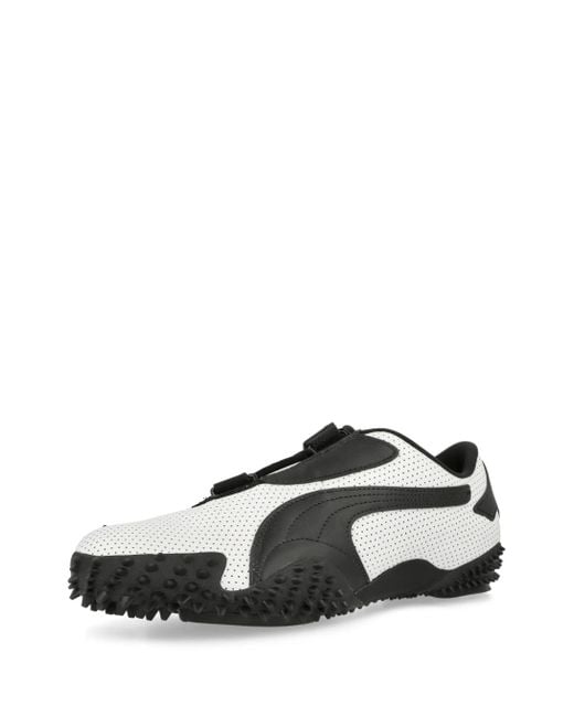 PUMA Black Mostro "Perforated Leather for men