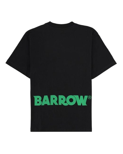Barrow Black T-Shirt Con Logo