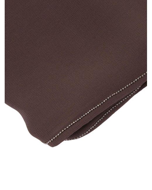 Peserico Brown Scarf