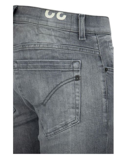 Dondup Blue George Five Pocket Jeans for men