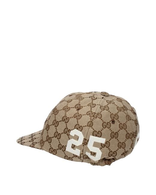 Gucci Brown Cappelli Donna Poliestere