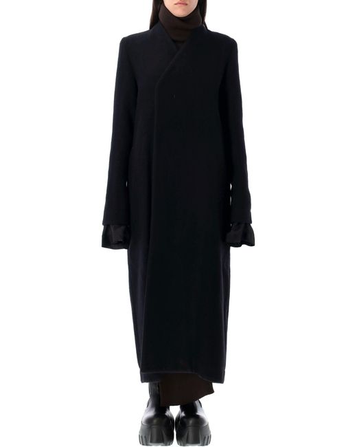 Rick Owens Black Museum Coat