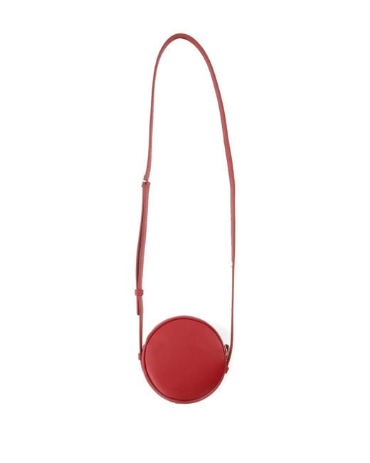 Courreges White Reedition Circle Bag