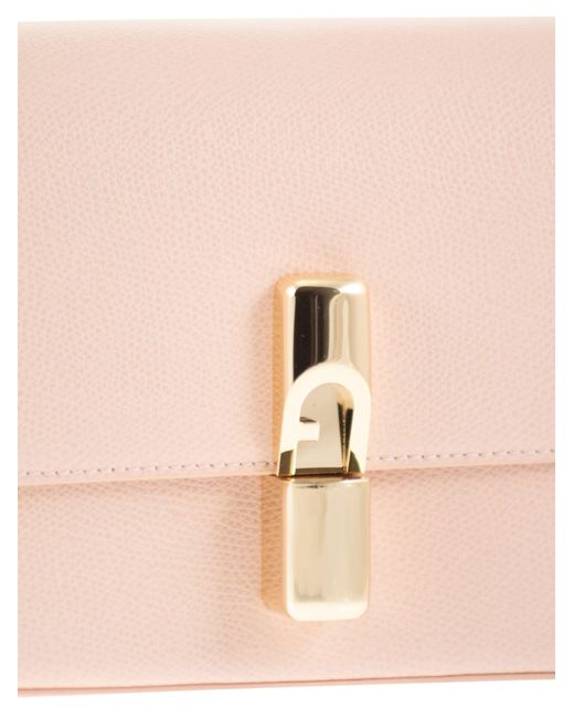 Furla Pink Iride Shoulder Bag S