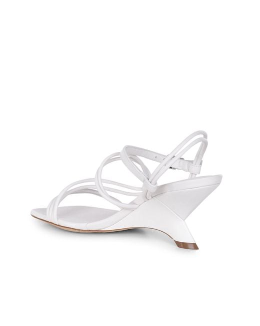 Vic Matié White Vic Matiè Sandals Made Of Leather