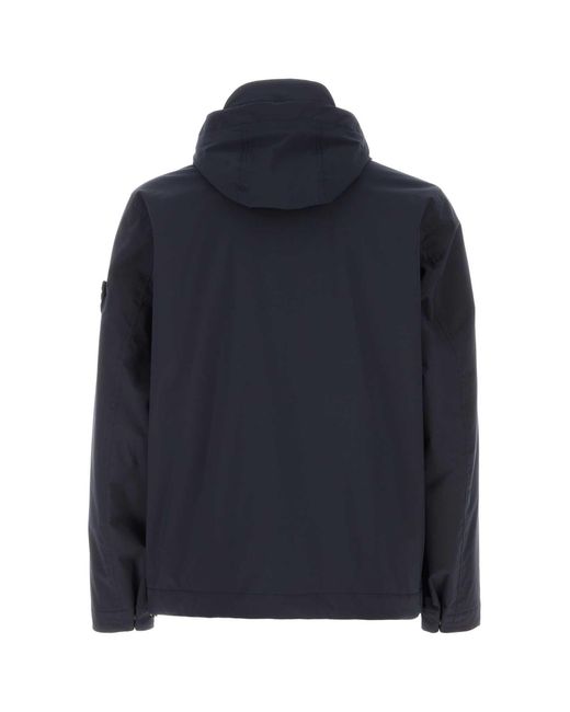 Stone Island Blue Jackets for men