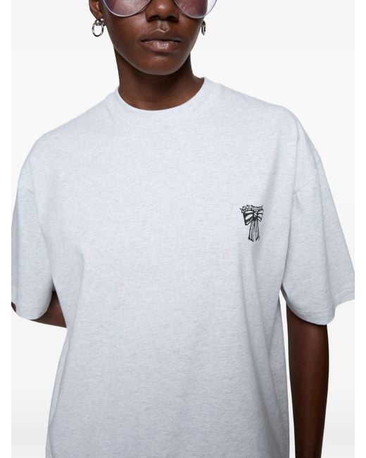 Acne White Tshirt