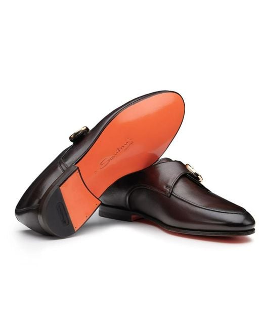 Santoni Black Carlo