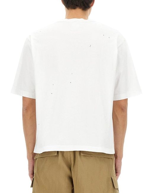 DSquared² White T Shirt With Print