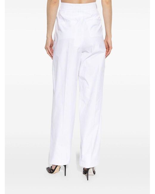 Sportmax Leone Broek in het White