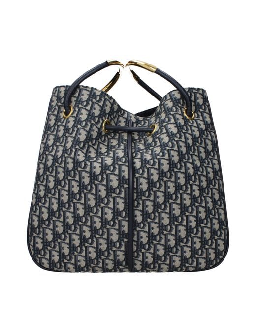 Dior Black Hand Bags New Line Fabric