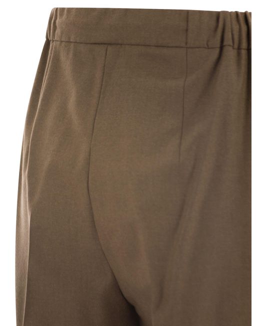 Max Mara Multicolor Gatti Cashmere Drawstring Trousers