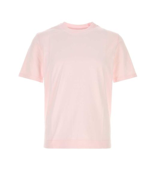 Fedeli Pink T Shirt Mc for men