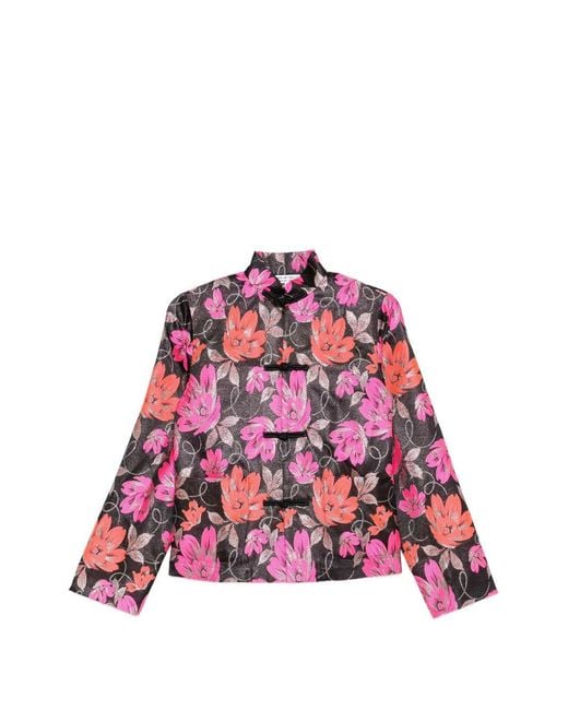 Comme des Garçons Red Printed Jacket