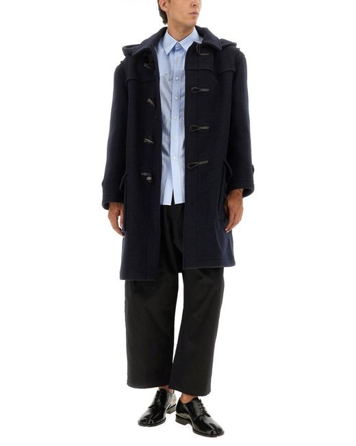Maison Margiela Black Reversible Coat for men