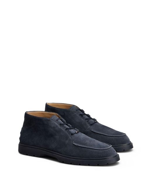 Tod's Desert-Boots Aus Wildleder in Blue für Herren