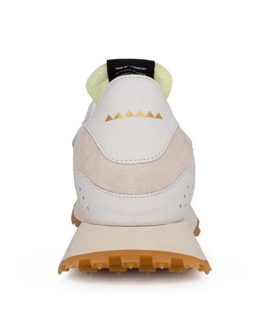 RUN OF Run Van Hash Sneakers in het White voor heren