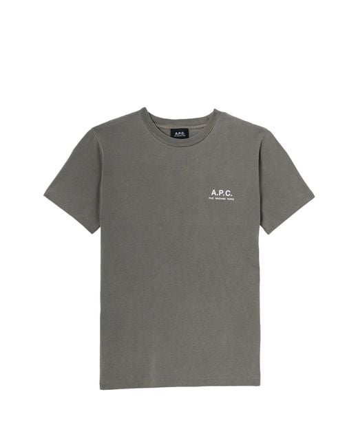 A.P.C. Gray T Shirt Gabby Gots