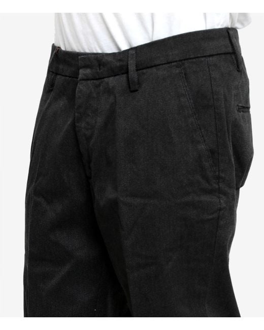 BRO-SHIP Black Trousers for men