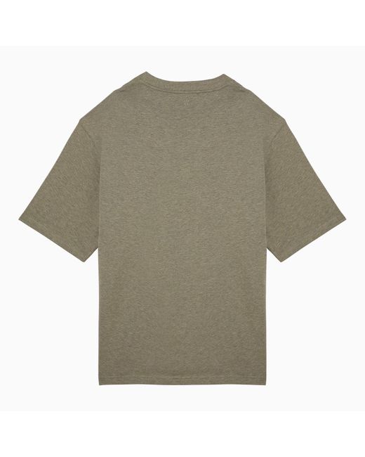 AMI Green Ami De Coeur Sage Oversize T-Shirt for men