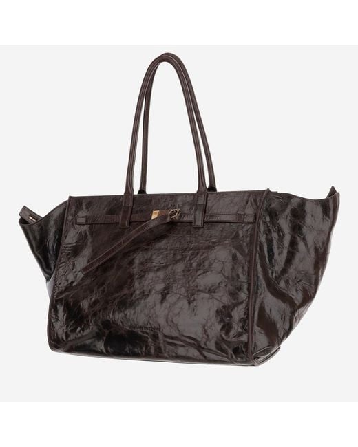 Benedetta Bruzziches Black Mame Weekend Leather Bag