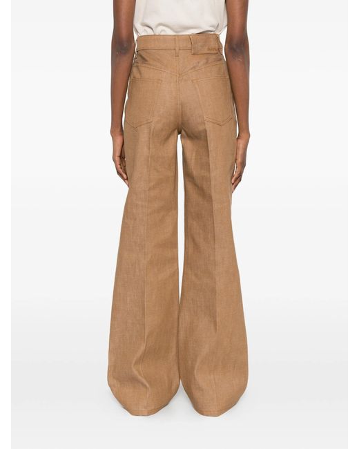A.P.C. Natural Domino Wide-Leg Jeans