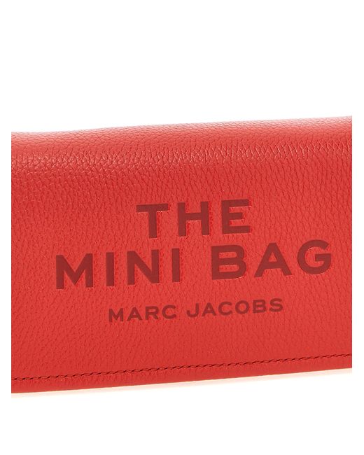 Marc Jacobs Red 'The Leder Mini Bag' Crossbody Bag '