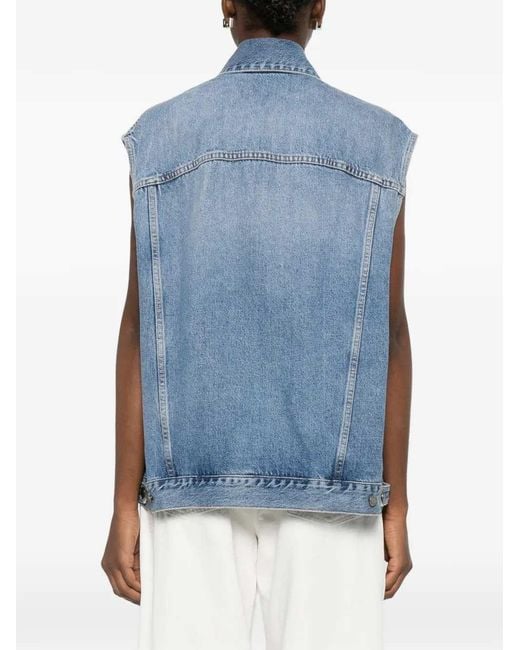 Haikure Blue Denim Vest