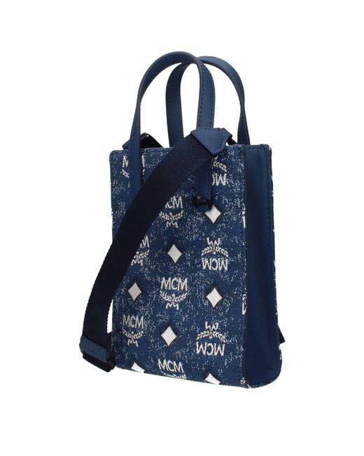 MCM Blue Handbag For Fabric