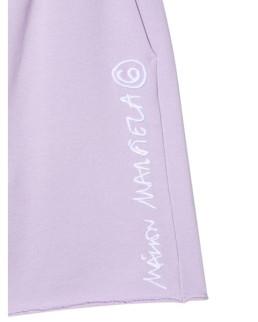 MM6 by Maison Margiela Purple Socks
