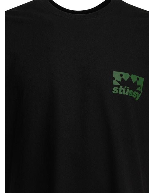 Stussy Black T Shirts