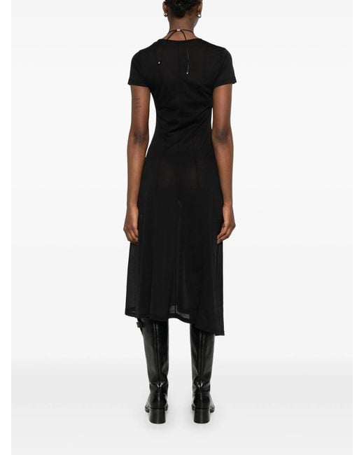 Our Legacy Black Ragged Dress