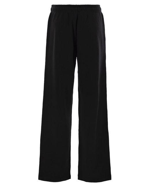 Polo Ralph Lauren Black Jogging Trousers With Drawstring