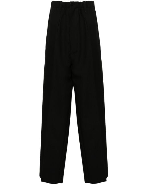 Random Identities Women's Black Worker Low Crotch Pants