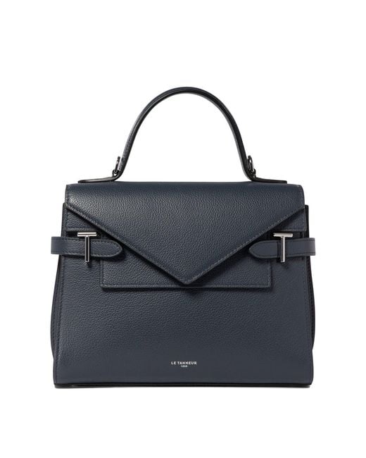 Le Tanneur Blue "Emilie" Handbag