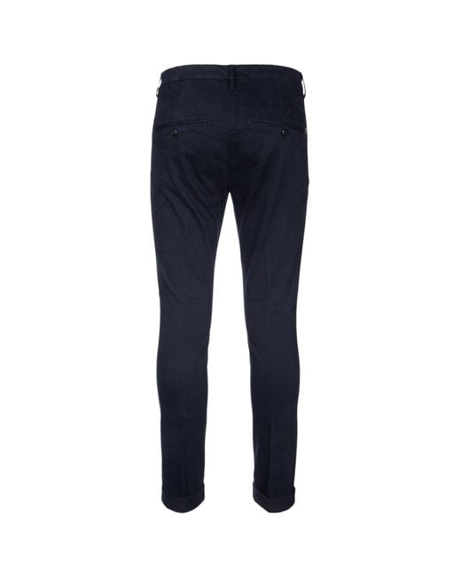 Dondup Blue Pantalone Gaubert for men