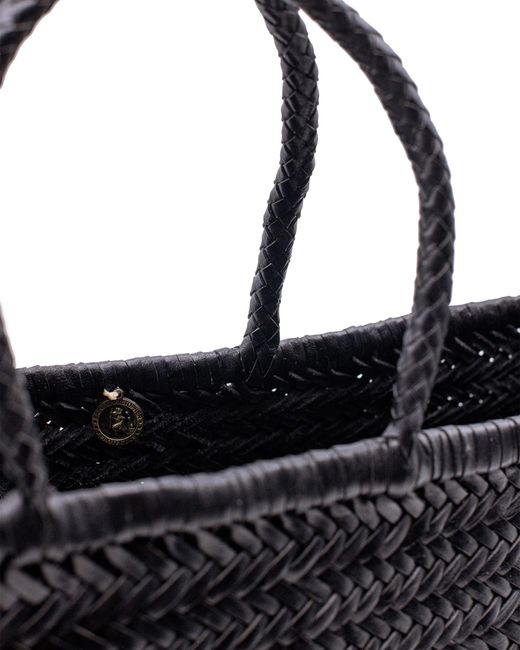 Dragon Diffusion Borsa A Mano Triple Jump Big Black in het Blue