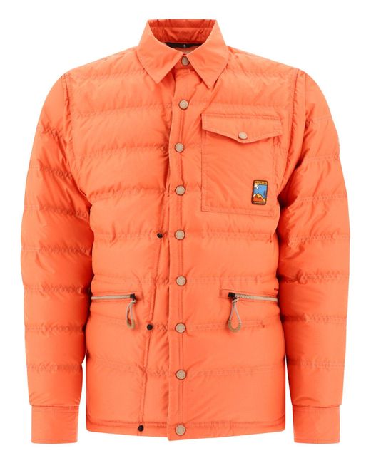 3 MONCLER GRENOBLE Lavachey Down Jacket in het Orange voor heren