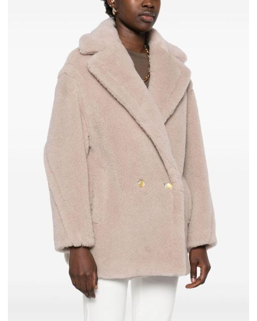 Max Mara Natural Wool Coat