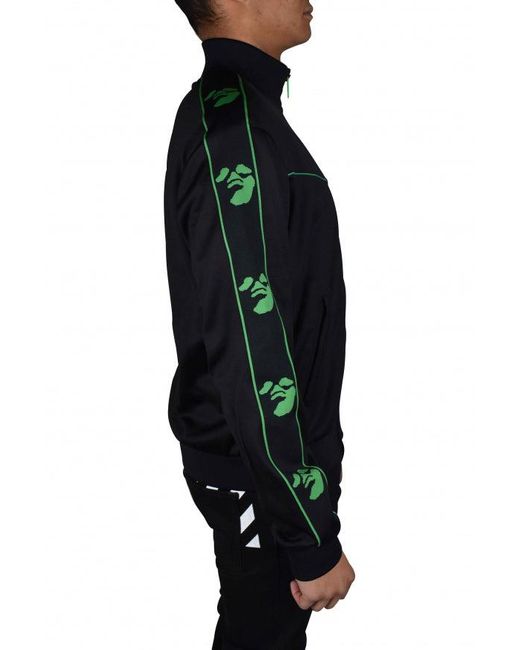 Off-White c/o Virgil Abloh Black High-Collar Nylon Waistcoat With Logo Accents for men