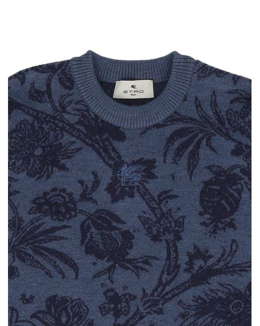 Etro Blue Jumper