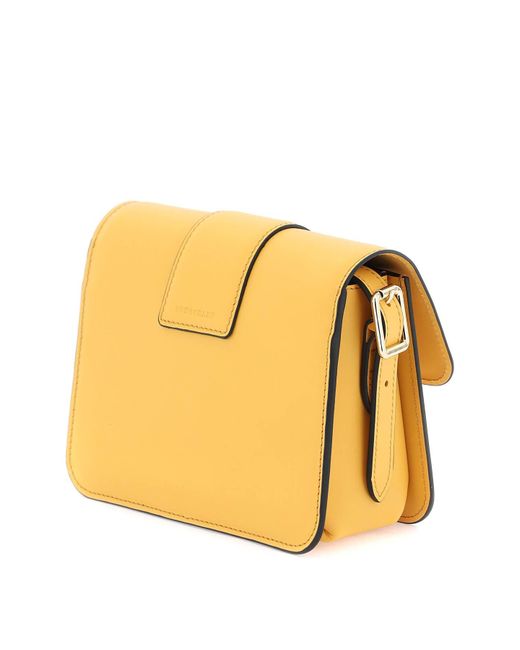 Longchamp Box Draf Kleine Crossbody Tas in het Yellow