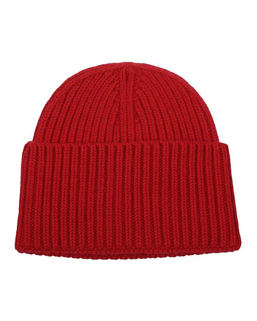 Seafarer Red Logo Wool Beanie