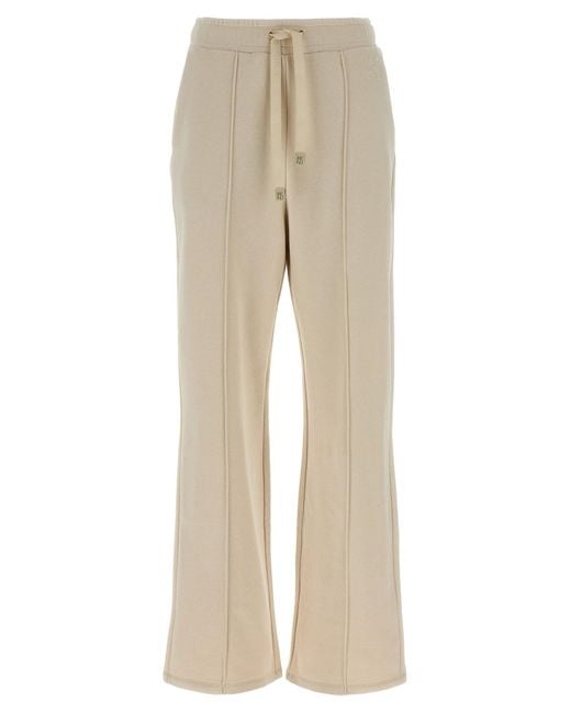 Weekend by Maxmara 'folk' joggers in het Natural